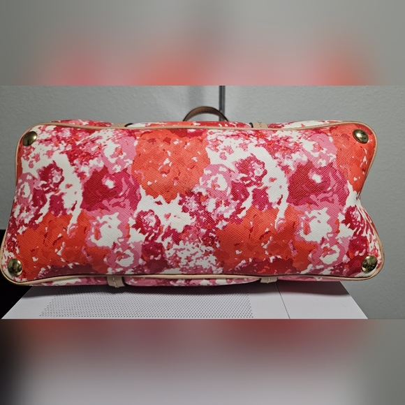 Coach Peyton Floral Cora Domed Satchel - Picture 5 of 11